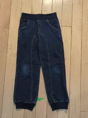 Kids Dark Blue Pull-On Jogger Jeans - 8 Years